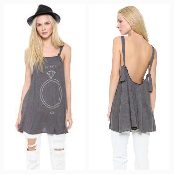 WILDFOX "If You Like It" Tank Top - Picture 1 of 5